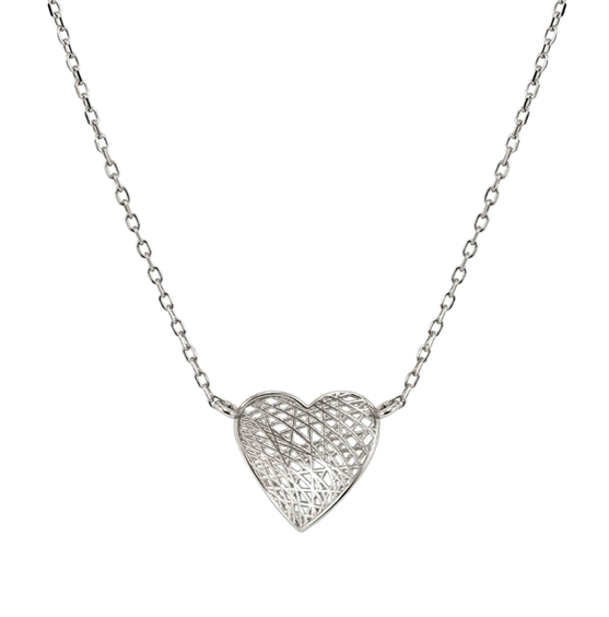 Collana Nomination Donna Leaf of Light in Argento 243106-010 - 243106-010